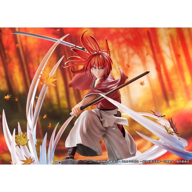 Rurouni Kenshin: Meiji Kenkaku Romantan Kyoto Douran PVC Statue 1/7 Kenshin Himura Souryusen Ver. 27 cm