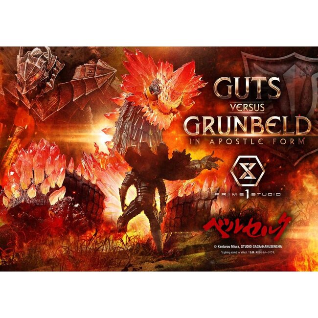 Berserk Ultimate Diorama Masterline Series Statue Berserk Guts vs. Grunbeld in Apostelform 58 cm