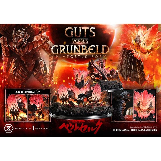 Berserk Ultimate Diorama Masterline Series Statue Berserk Guts vs. Grunbeld in Apostelform 58 cm