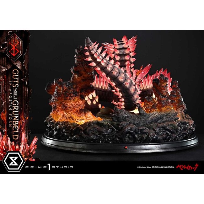 Berserk Ultimate Diorama Masterline Series Statue Berserk Guts vs. Grunbeld in Apostelform 58 cm