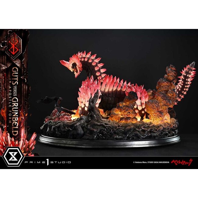 Berserk Ultimate Diorama Masterline Series Statue Berserk Guts vs. Grunbeld in Apostelform 58 cm