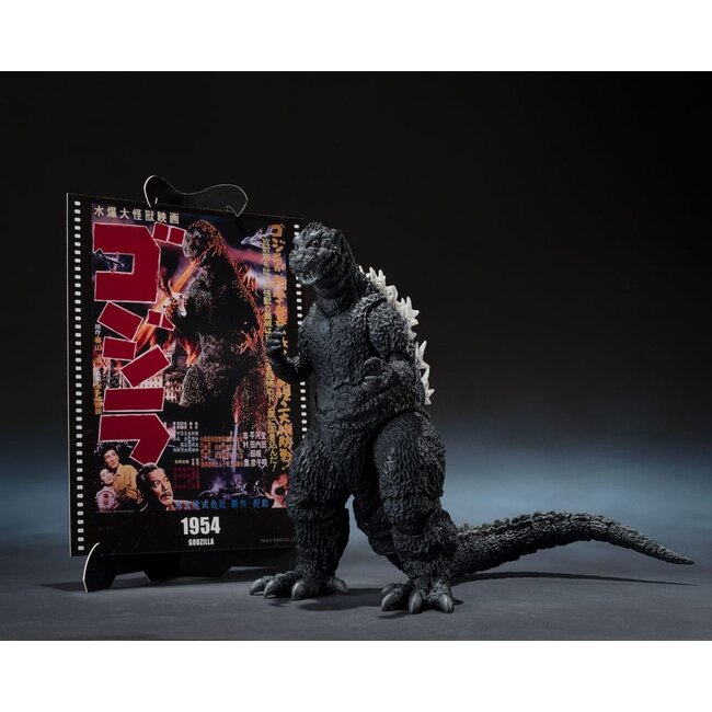 Godzilla 1954 SHMonsterArts Actionfigur Godzilla Movie Graphic Plus 15 cm