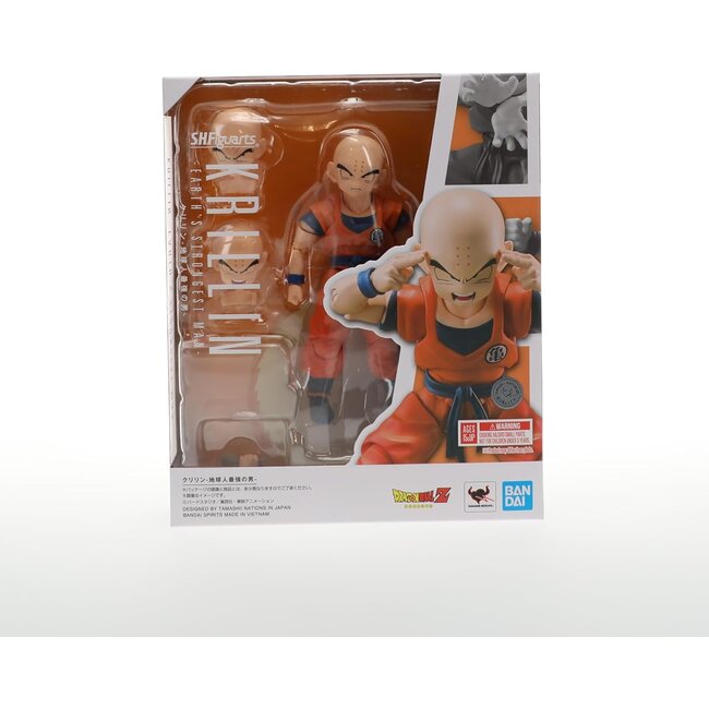 Dragon Ball Z S.H. Figuarts Action Figure Krillin-Earth's Strongest Man 12 cm