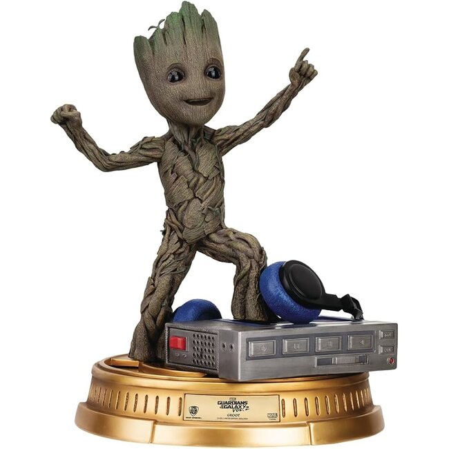Guardians of the Galaxy 2 Lebensgroße Statue Dancing Groot Exclusive 32 cm