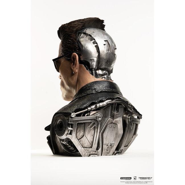 Terminator 2 Replika 1/1 Kunstmaske Büste T-800 Modell 101