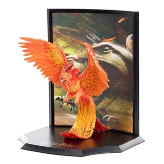 Noble Collection Harry Potter Spielzeug-Schatzstatue Fawkes – Fawkes zur Rettung (13 cm)