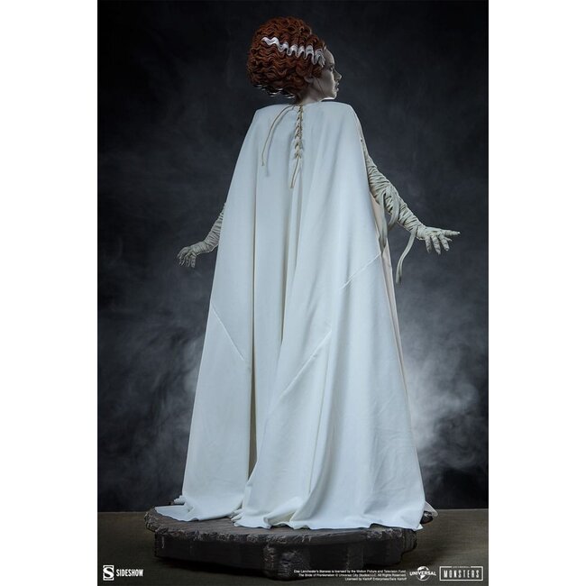 Braut von Frankenstein – Premium-Format-Statue aus verschiedenen Materialien – Die Braut von Frankenstein (Stoffkostüm) – 55 cm
