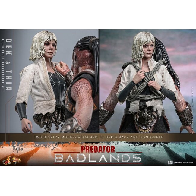 Predator: Badlands Movie Masterpiece Action Figure 1/6 Dek & Thia 30 cm
