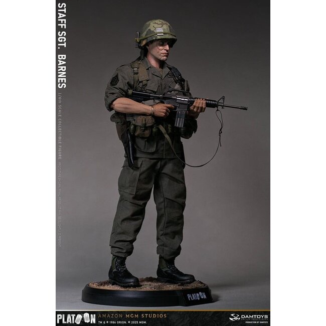 Platoon Action Figure 1/6 Staff Sergeant Barnes 30 cm