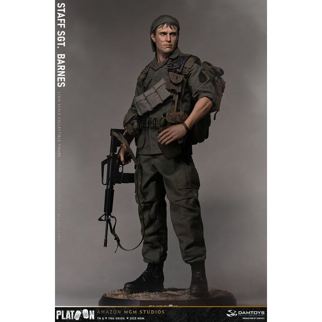 Platoon Actionfigur 1/6 Stabsfeldwebel Barnes 30 cm