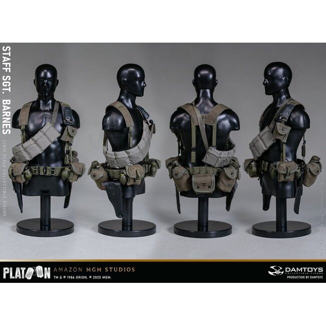 Platoon Actionfigur 1/6 Stabsfeldwebel Barnes 30 cm