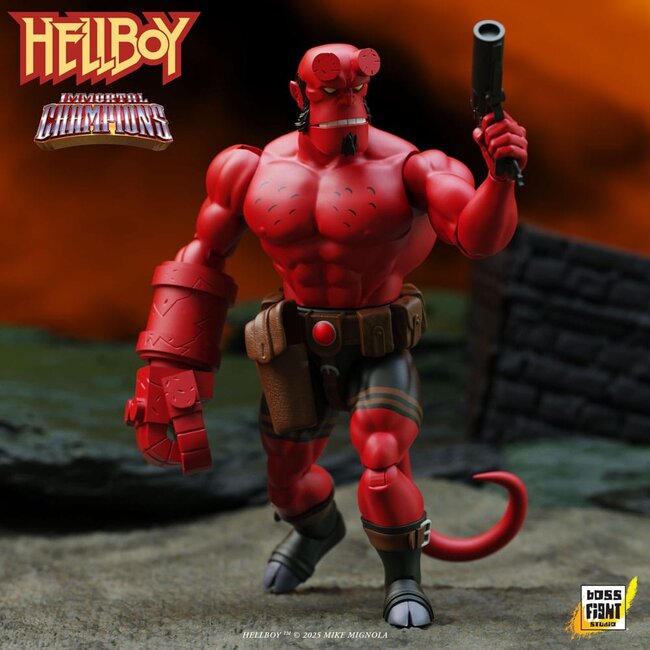 Hellboy-Actionfigur, 14 cm