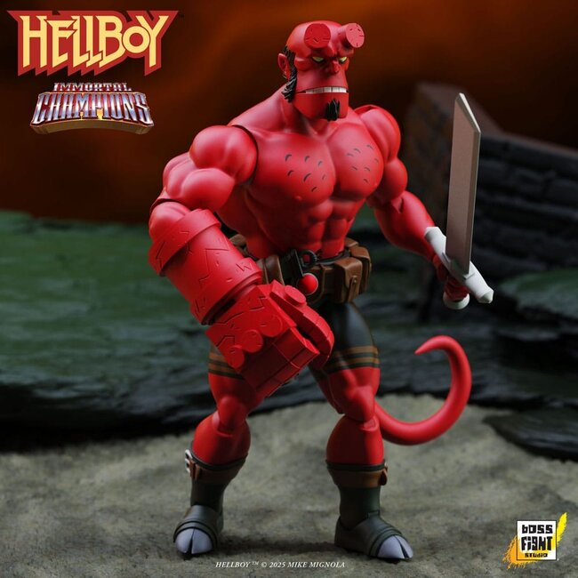 Hellboy-Actionfigur, 14 cm