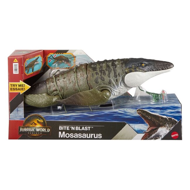 Jurassic World: Rebirth Actionfigur Bite 'n Blast Mosasaurus 65 cm