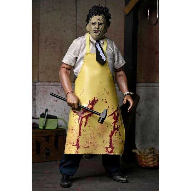 Texas Chainsaw Massacre – Bekleidete Actionfigur Leatherface, 20 cm