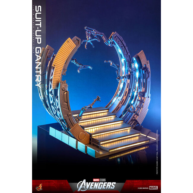 Marvel's The Avengers Accessoires Collectie Serie Iron Man Suit-Up Gantry
