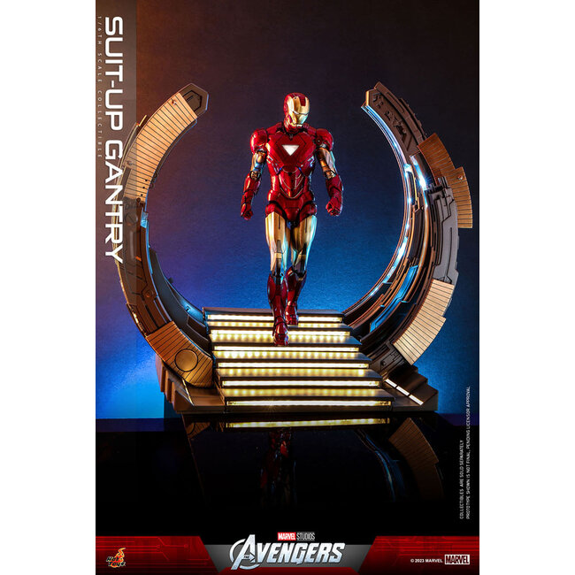 Marvel's The Avengers Accessoires Collectie Serie Iron Man Suit-Up Gantry