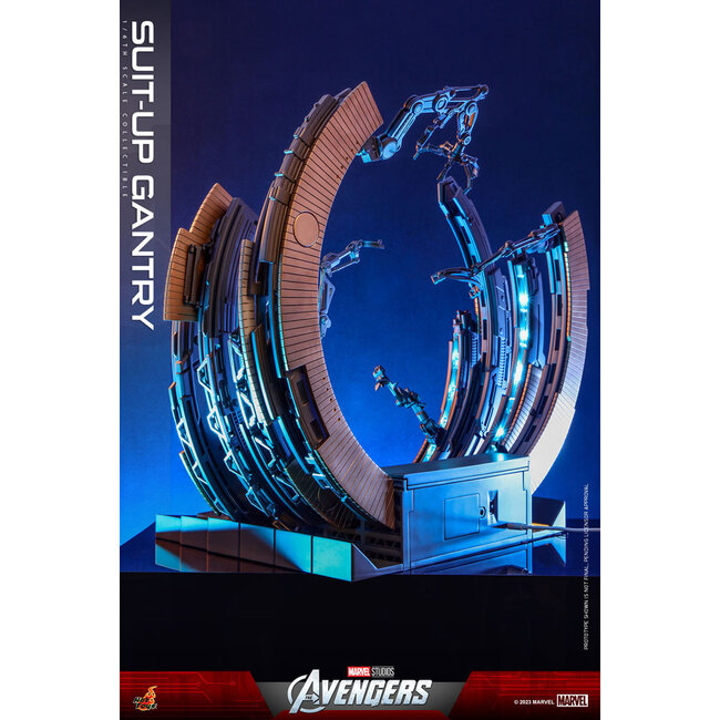 Marvel's The Avengers Accessoires Collectie Serie Iron Man Suit-Up Gantry