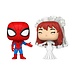 Funko Marvel POP! Vinylfiguren 2er-Pack Superhelden-Paare – SM & MJ 9 cm