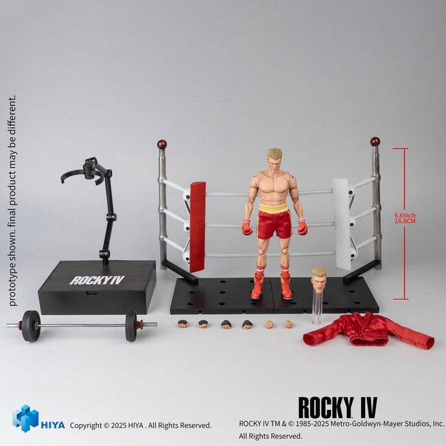 Rocky Exquisite Super Series Actiefiguur 1/12 Ivan 16 cm