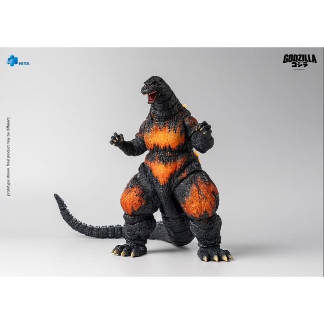 Godzilla vs. Destoroyah (1995) Exquisite Basic Actionfigur Burning Godzilla 18 cm