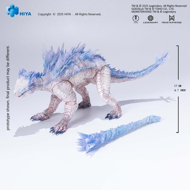Godzilla x Kong The New Empire Exquisite Basic Actionfigur Frost Bite Blast Shimo 17 cm