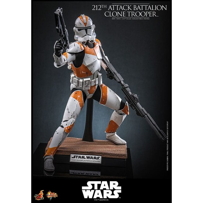 Star Wars: The Clone Wars Actionfigur 1/6 212. Angriffsbataillon Klonkrieger 30 cm