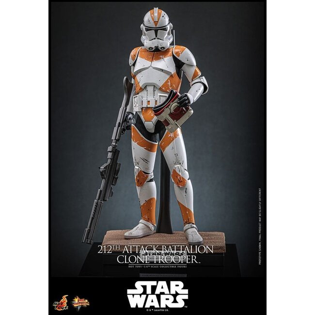 Star Wars: The Clone Wars Action Figure 1/6 212th Attack Battalion Clone Trooper 30 cm