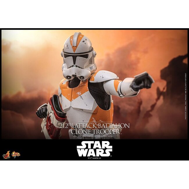 Star Wars: The Clone Wars Actionfigur 1/6 212. Angriffsbataillon Klonkrieger 30 cm