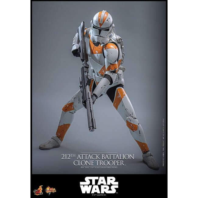 Star Wars: The Clone Wars Action Figure 1/6 212th Attack Battalion Clone Trooper Deluxe Version 30 cm