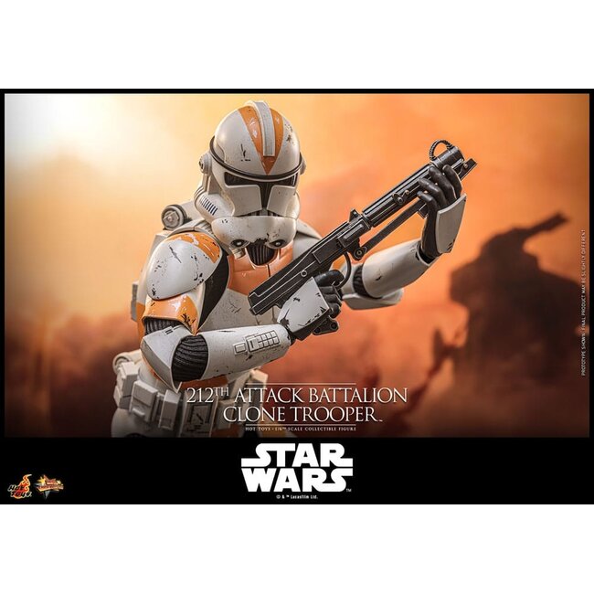 Star Wars: The Clone Wars Action Figure 1/6 212th Attack Battalion Clone Trooper Deluxe Version 30 cm
