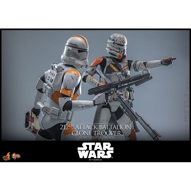 Star Wars: The Clone Wars Actionfigur 1/6 212. Angriffsbataillon Klonkrieger Deluxe-Version 30 cm