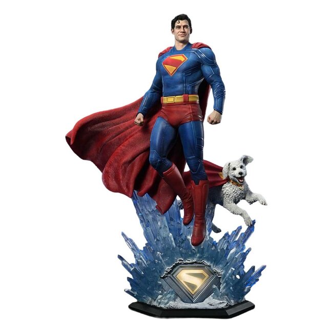 Prime 1 Studio Superman (2025) Real Elite Masterline Series Statue 1/3 Superman mit Krypto 95 cm