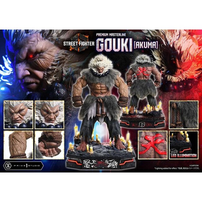 Street Fighter 6 Premium Masterline Series Statue 1/4 Akuma Standardversion 60 cm