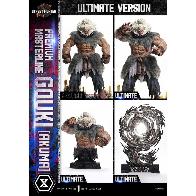Street Fighter 6 Premium Masterline Series Statue 1/4 Akuma Ultimate Version 69 cm