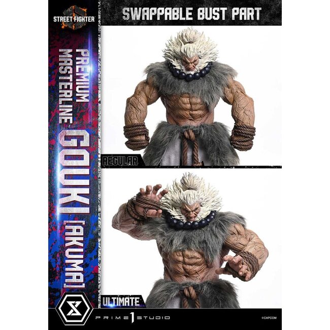 Street Fighter 6 Premium Masterline Series Statue 1/4 Akuma Ultimate Bonus Version 69 cm