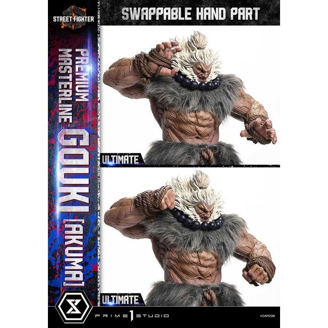 Street Fighter 6 Premium Masterline Series Statue 1/4 Akuma Ultimate Bonus Version 69 cm