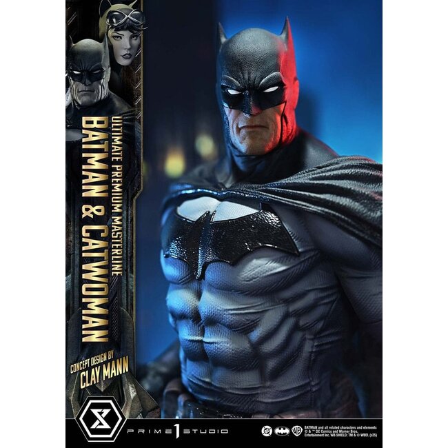 DC Comics Ultimate Premium Masterline Series Statue 1/4 Batman & Catwoman (Konzeptdesign von Clay Mann) 56 cm