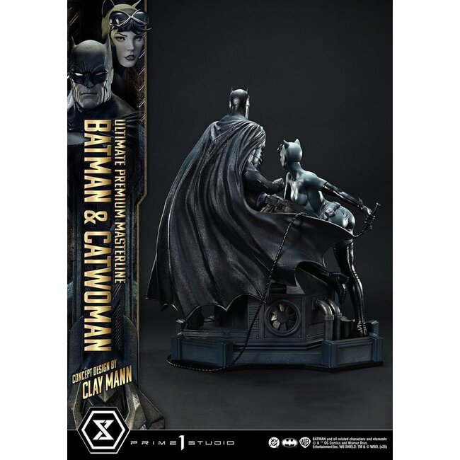 DC Comics Ultimate Premium Masterline Series Statue 1/4 Batman & Catwoman (Konzeptdesign von Clay Mann) 56 cm