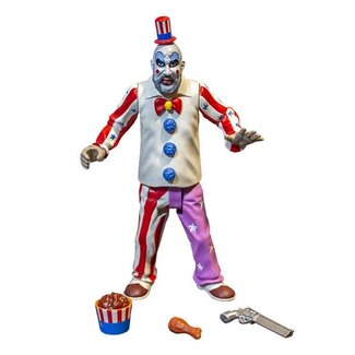 Trick or Treat Studios House of 1000 Corpses Action Figure Finger Lickin' Pistol Whippin' Captain Spaulding 15 cm