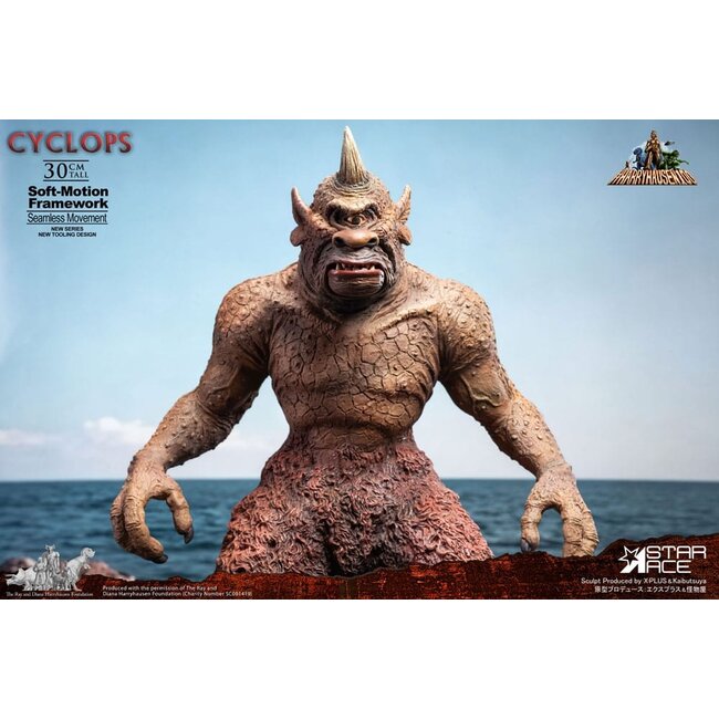 Ray Harryhausen Soft-Motion Series Statue Cyclops 30 cm