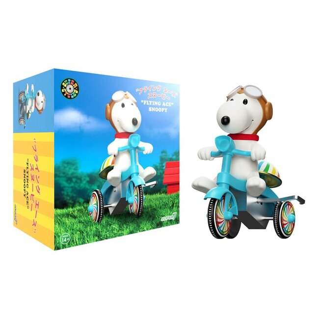 Peanuts Super Cycles Actionfigur Snoopy Fliegerass 13 cm