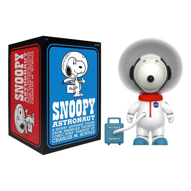 Peanuts Supersize Vinyl-Actionfigur Snoopy im weißen Raumanzug 30 cm