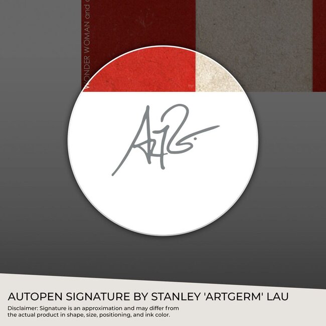 DC Comics Kunstdruck Wonder Woman: Neue Geschichte des DC-Universums 61 x 46 cm - ungerahmt