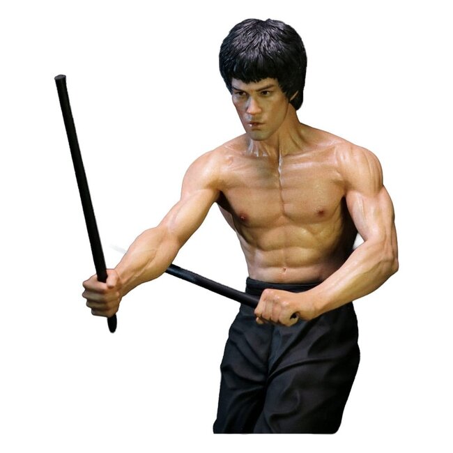 Enter the Dragon Filmstatue 1/6 Bruce Lee Kali Sticks Fight Normal Basement Version 30 cm