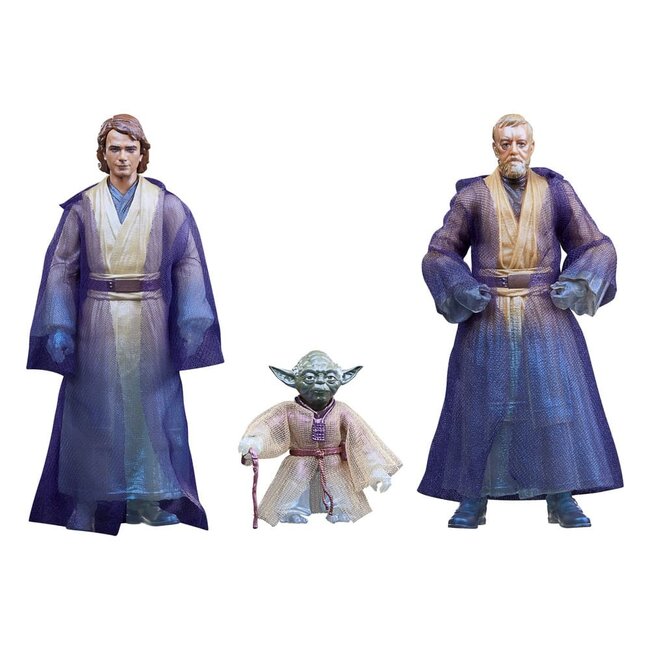 Star Wars Episode VI Black Series Actionfiguren 3er-Pack Force Spirits 15 cm