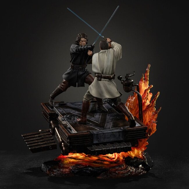 Star Wars Art Scale Statue 1/10 Anakin vs. Obi-Wan 34 cm