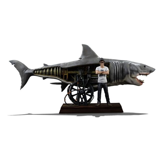 Iron Studios Jaws Deluxe-Statue im Maßstab 1:10, Steven Spielberg, 50. Jubiläum von Jaws, 27 cm