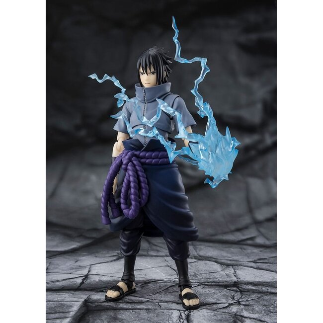 Naruto S.H.Figuarts Action Figure Sasuke Uchiha Solitary Shinobi 15 cm