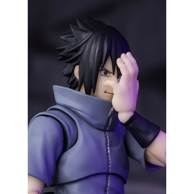 Naruto S.H.Figuarts Action Figure Sasuke Uchiha Solitary Shinobi 15 cm